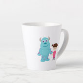 Tasse Latte Amis (Angle droit)