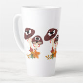 TASSE LATTE AMIS CHAMPIGNONS (Angle gauche)