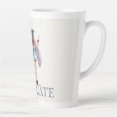 Tasse Latte Amis diplômés (Droite)