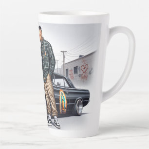 Tasse Latte Amor Eterno Cholo Love Couple