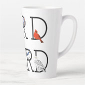 Tasse Latte Amortissement Nerd d'oiseaux deux (Droite)