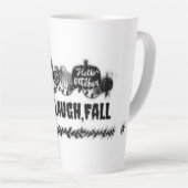 Tasse Latte amour chute (Angle droit)