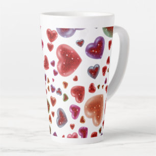 Tasse Latte Amour, coeur de gloire 2