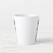 Tasse Latte Amour et Dachshund (Devant)