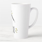 Tasse Latte Amour magique - Noir (Droite)