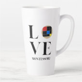 Tasse Latte Amour | Montessori | Cube trinomial (Droite)