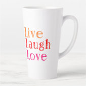 Tasse Latte Amour riant en direct (Droite)