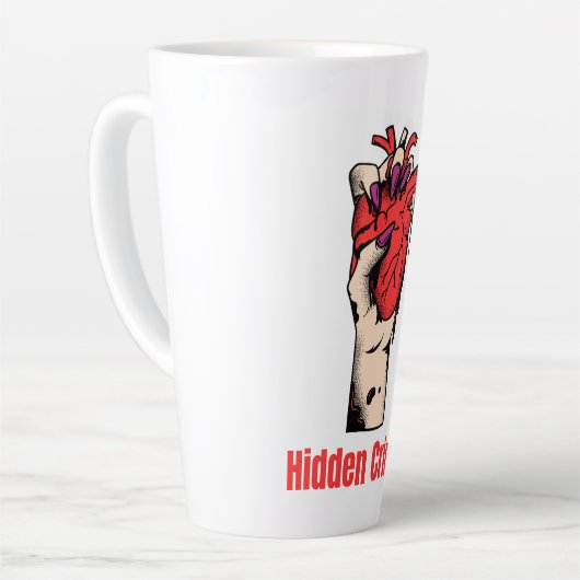 Tasse Latte Amour rompre et trahir le design émotionnel (Angle gauche)