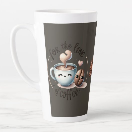 Tasse Latte Amoureux de café (Gauche)