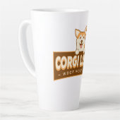TASSE LATTE AMOUREUX DE CORGI (Angle gauche)