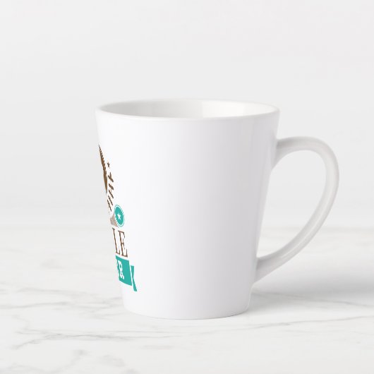 Tasse Latte Amoureux des chiens beagle (Droite)