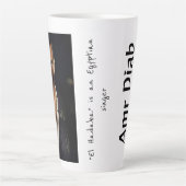 Tasse Latte Amr Diab (Devant)