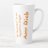 Tasse Latte Amr Diab (Droite)