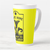 Tasse Latte Amusante sorcière (Angle droit)
