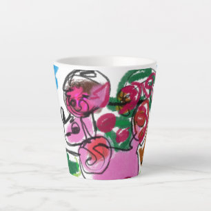 Tasse Latte Amusement de caniche
