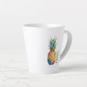 Tasse Latte Ananas (Angle droit)