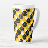 Tasse Latte Ananas noir (Angle droit)