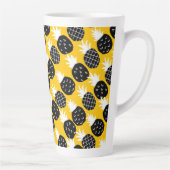 Tasse Latte Ananas noir (Droite)