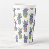 Tasse Latte Ananas Pop Art (Devant)