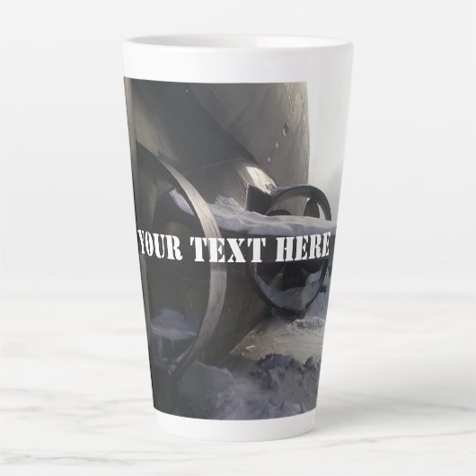 Tasse Latte Ancien sous-marin (Devant)
