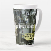 Tasse Latte ancien sous-marin (Angle droit)