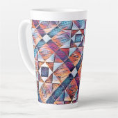 TASSE LATTE ANCIENNE ANGLETERRE CARRELAGE SOL (Angle gauche)