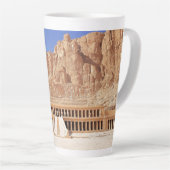 Tasse Latte Ancienne Egypte Hatshepsut Deir Bahri Temple Luxor (Angle droit)