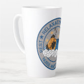 Tasse Latte Anesthésie mignonne / CRNA Repos Relax Recovery (Angle gauche)