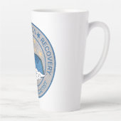 Tasse Latte Anesthésie mignonne / CRNA Repos Relax Recovery (Droite)