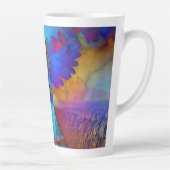 Tasse Latte Ange Coloré - (Droite)