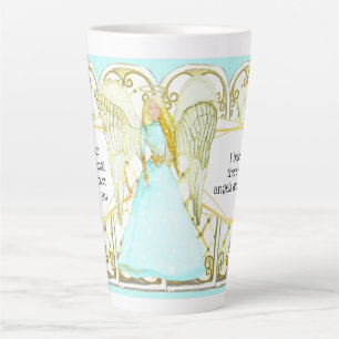 Tasse Latte Ange gardien et fenêtres  DO-IT-YOURSELF proverbe