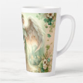 Tasse Latte Ange Sérénité Trèfle (Droite)