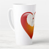 Tasse Latte AngeFoi SilverHeart (Angle gauche)