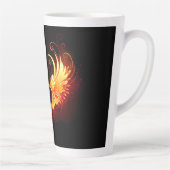 Tasse Latte Angel Fire Heart with Wings (Droite)