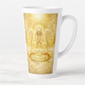 Tasse Latte AngelicFaith CœurDOr (Droite)