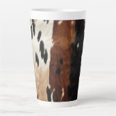 Tasse Latte Animal de la vache Brown de l'Ouest (Devant)