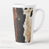Tasse Latte Animal de la vache Brown de l'Ouest (Droite)