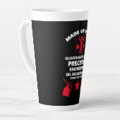 Tasse Latte Anniversaire quadragénaire (Angle gauche)