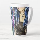 Tasse Latte Anonymat 4 (Angle droit)