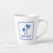 Tasse Latte Anse Bleue (Droite)