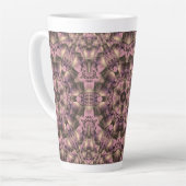 Tasse Latte Antiquité rose victorienne (Angle gauche)