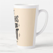Tasse Latte Anxieux Mais Chaud (Droite)