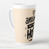 Tasse Latte Anxious But Hot (Angle gauche)
