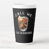 Tasse Latte Appelez-moi Whiskey Boire Cocktail (Devant)