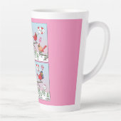 Tasse Latte Appels de accouplement d'oiseaux modernes comique (Droite)