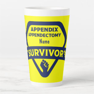 Tasse Latte Appendice amusant Chirurgie de suppression Appendi