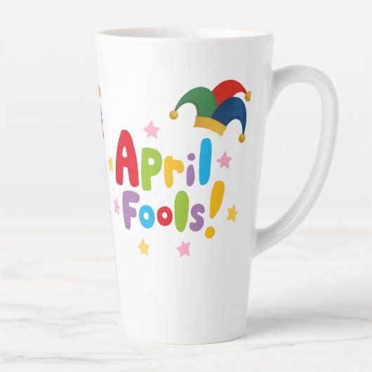 Tasse Latte April Fool's (Droite)