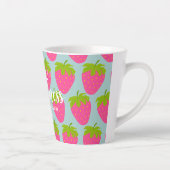 Tasse Latte Aqua aux fraises (Droite)