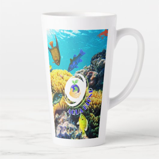 Tasse Latte Aqua Blend (Droite)