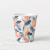 Tasse Latte Aquarell Pêche Latte (Devant)